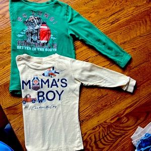 2 long sleeve shirts